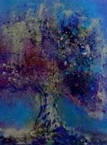 Tree. 2017. Canvas 70x50 cm. Oil